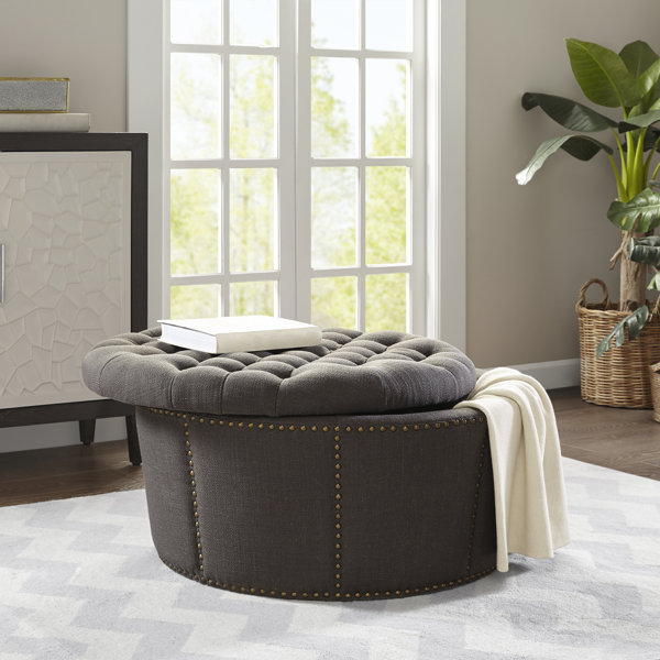10 Easy Decor Ideas To Arrange A Small Apartment Living Room | Spacejoy - Living Room Storage Solutions With Small Storage Ottomans